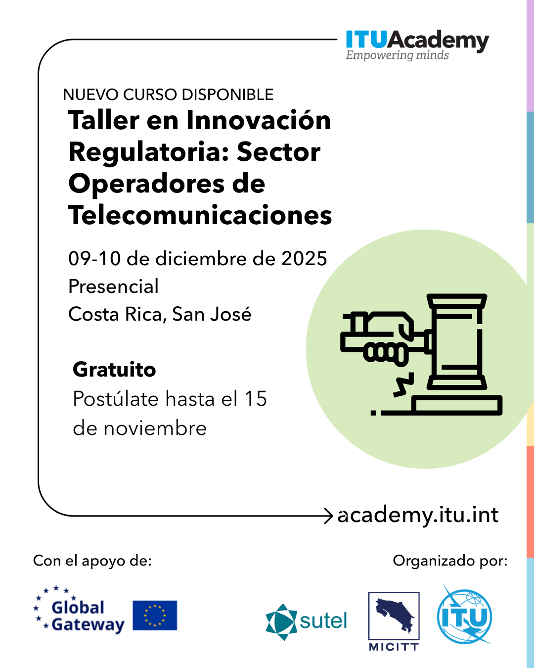 Invitación de la actividad