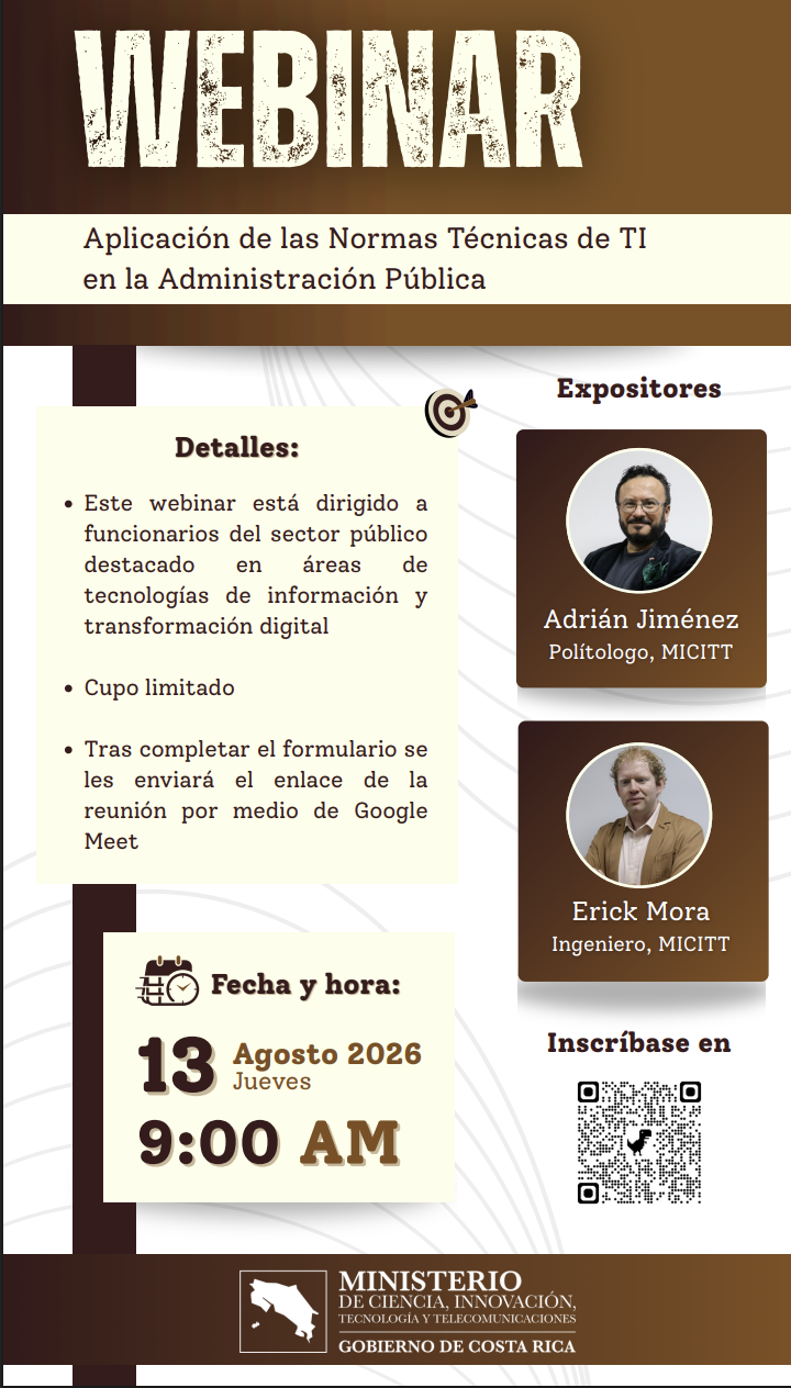 Afiche del evento promocionado
