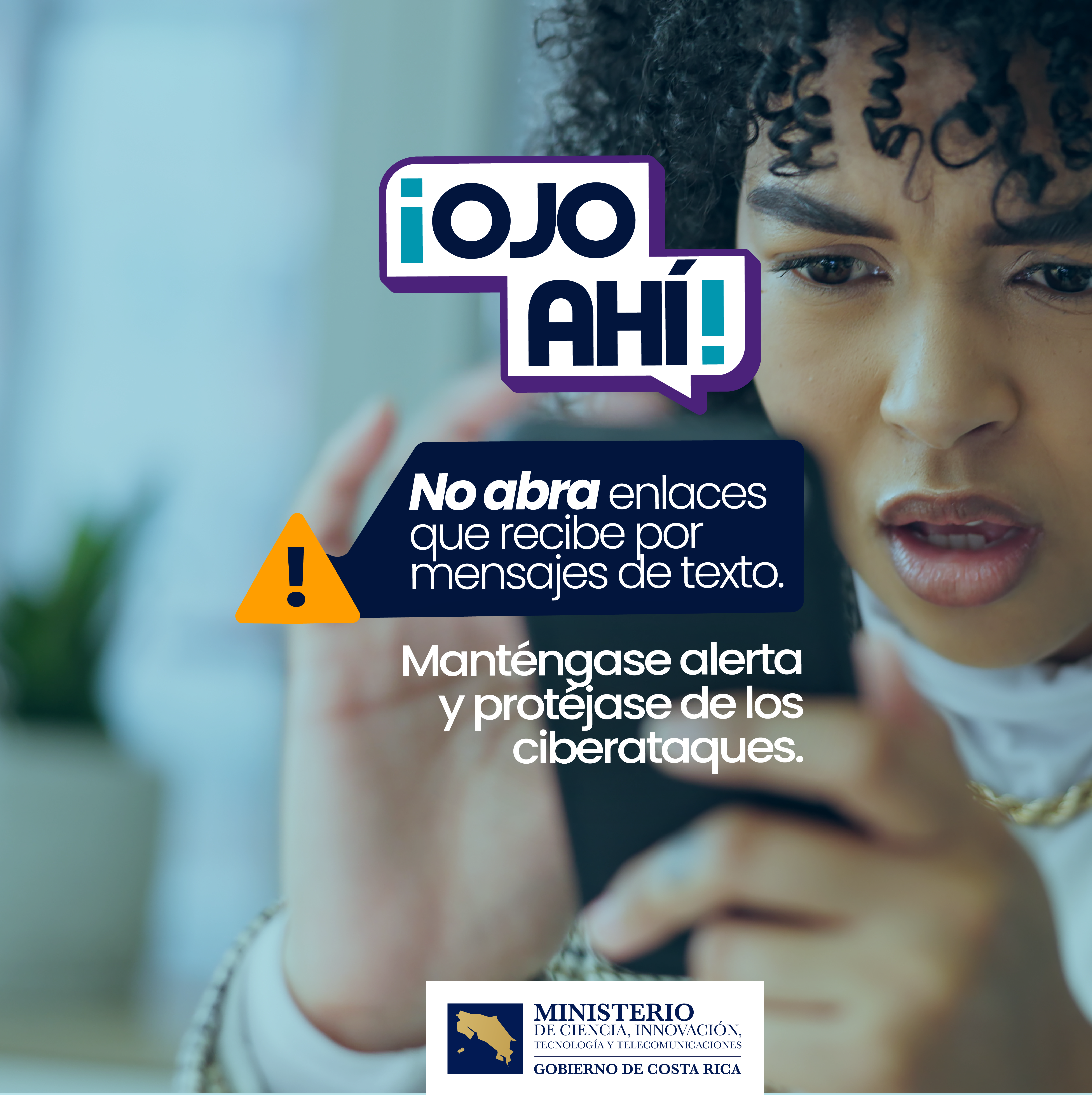 ¡Ojo ahí! No abra enlaces que recibe por mensajes de texto.
