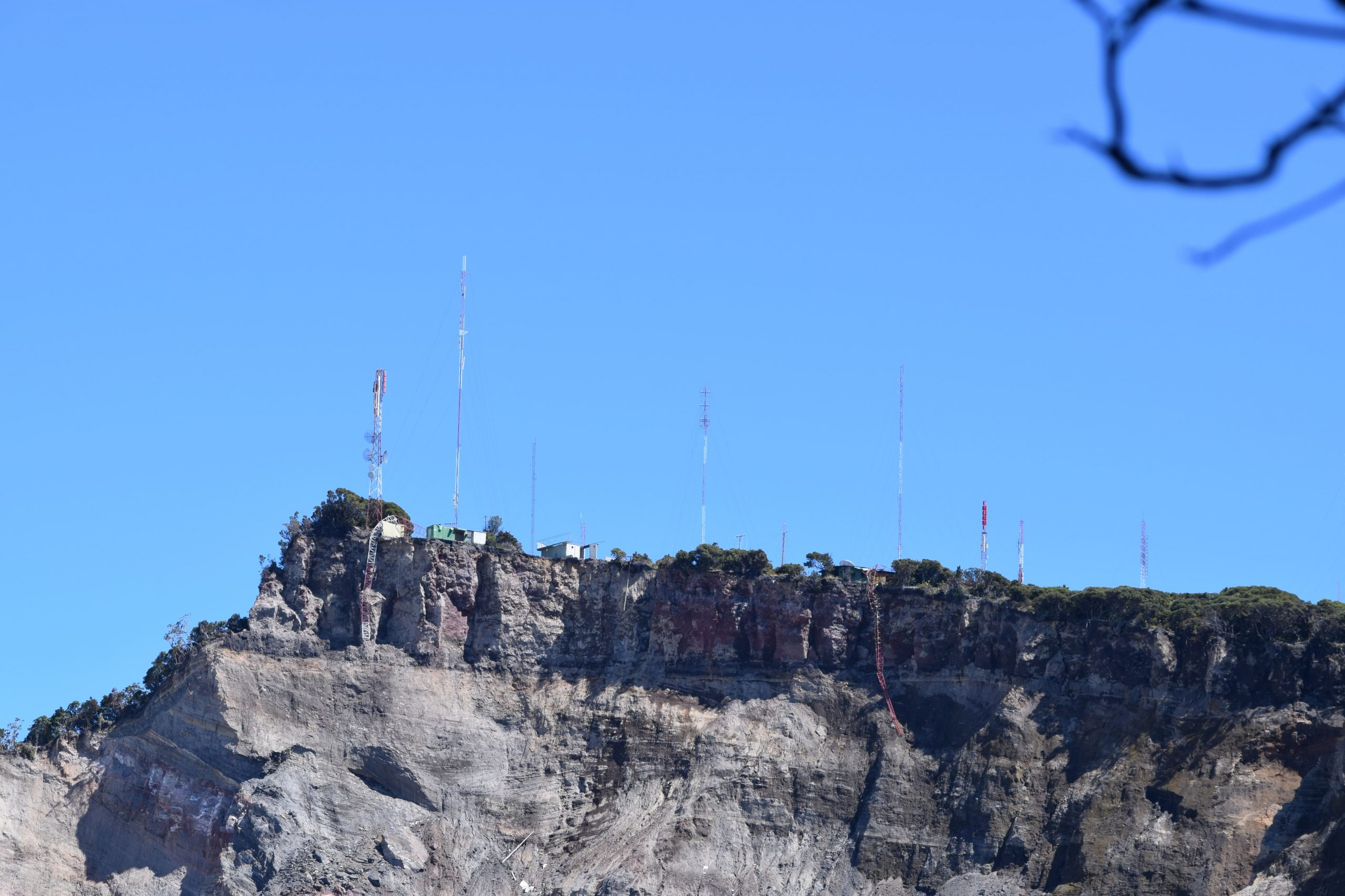 fotografia del volcan irazú