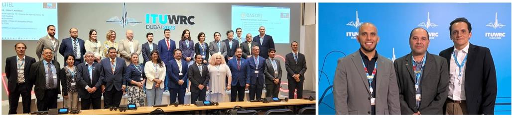 Participación MICITT-SUTEL en la CMR-23 celebrada en Dubái 2023